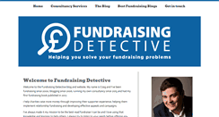 Desktop Screenshot of fundraisingdetective.com